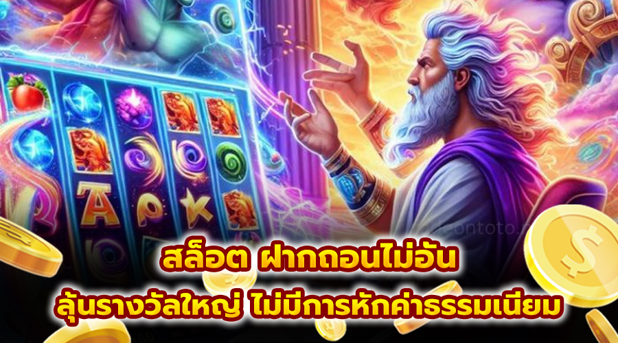 สล็อต ฝากถอนไม่อั้น